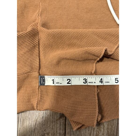 MATE the Label Women's Thermal Waffle Knit Lounge Short Size Small - Picture 9 of 9